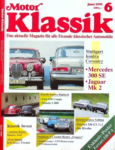 Deckblatt Motor Klassik (06/1991)